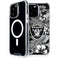 NFL Las Vegas Raiders Tropical Print iPhone 13 Pro Max MagSafe Case