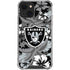 NFL Las Vegas Raiders Tropical Print iPhone 14 Clear Case