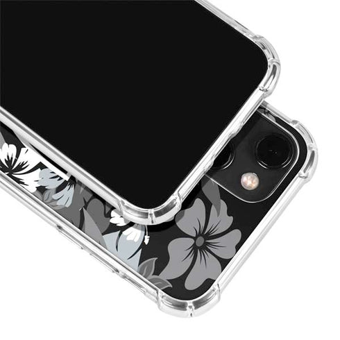 NFL Las Vegas Raiders Tropical Print iPhone 14 Clear Case