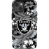 NFL Las Vegas Raiders Tropical Print iPhone 14 Impact Case