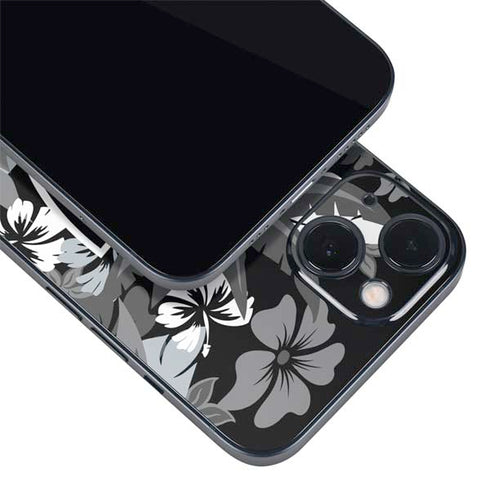 NFL Las Vegas Raiders Tropical Print iPhone 15 Plus Skin