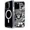 NFL Las Vegas Raiders Tropical Print iPhone 15 Pro MagSafe Case