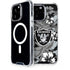NFL Las Vegas Raiders Tropical Print iPhone 14 Pro Max MagSafe Case