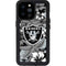 NFL Las Vegas Raiders Tropical Print iPhone 14 Pro Max Waterproof Case