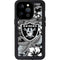 NFL Las Vegas Raiders Tropical Print iPhone 14 Pro Waterproof Case