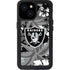 NFL Las Vegas Raiders Tropical Print iPhone 15 Waterproof Case
