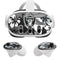 NFL Las Vegas Raiders Tropical Print Meta Quest 3 Skin