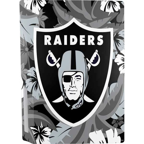 NFL Las Vegas Raiders Tropical Print PS5 Bundle Skin