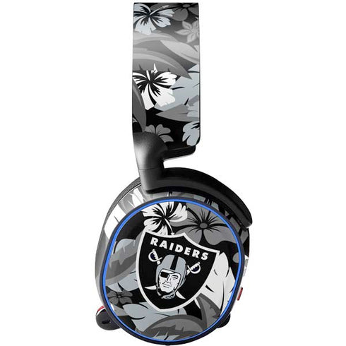 NFL Las Vegas Raiders Tropical Print SteelSeries Arctis 3 Skin