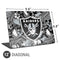 NFL Las Vegas Raiders Tropical Print Universal Laptop 12in (9.8 x 6.8in) Skin
