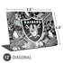 NFL Las Vegas Raiders Tropical Print Universal Laptop 12in (9.8 x 6.8in) Skin