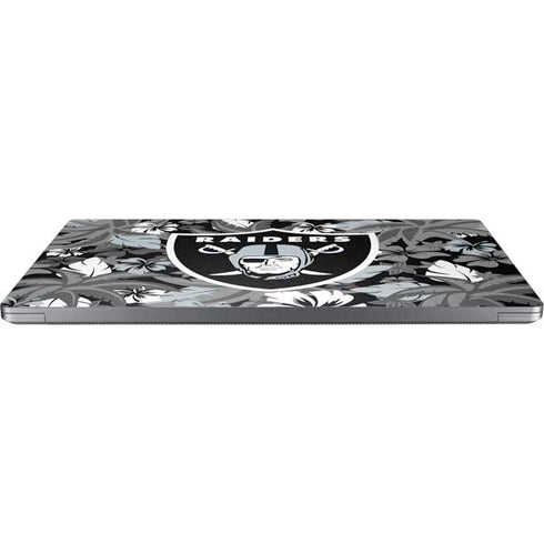 NFL Las Vegas Raiders Tropical Print Universal Laptop 13in (10.6 x 7.6in) Skin