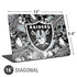 NFL Las Vegas Raiders Tropical Print Universal Laptop 16in (13 x 9.4in) Skin