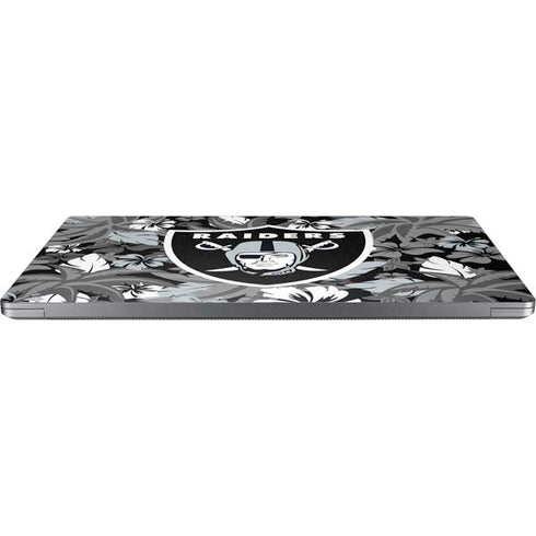 NFL Las Vegas Raiders Tropical Print Universal Laptop 18in (14.6 x 10.6in) Skin