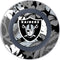 NFL Las Vegas Raiders Tropical Print Wireless Charger Skin