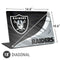 NFL Las Vegas Raiders Universal Laptop 18in (14.6 x 10.6in) Skin