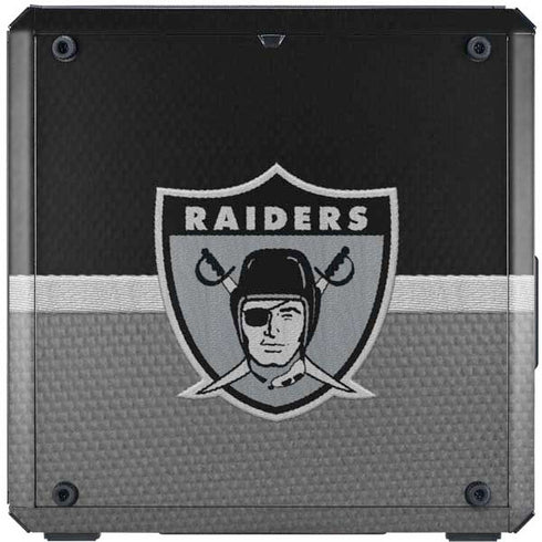 NFL Las Vegas Raiders Vintage Cooler Master MasterBox Q300L Mini Tower Skin