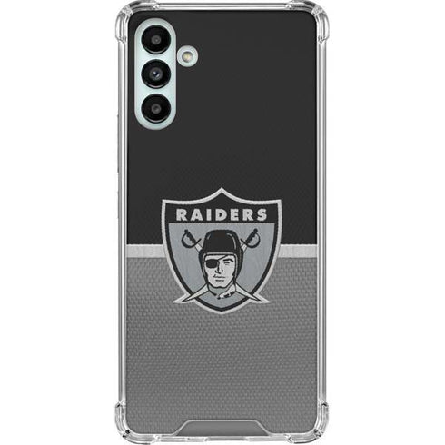 NFL Las Vegas Raiders Vintage Galaxy A13 5G Clear Case
