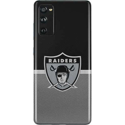NFL Las Vegas Raiders Vintage Galaxy S20 Fan Edition Skin
