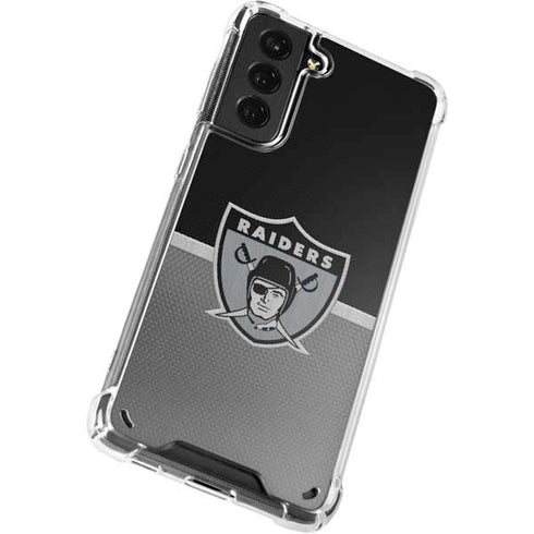 NFL Las Vegas Raiders Vintage Galaxy S21 Plus 5G Clear Case