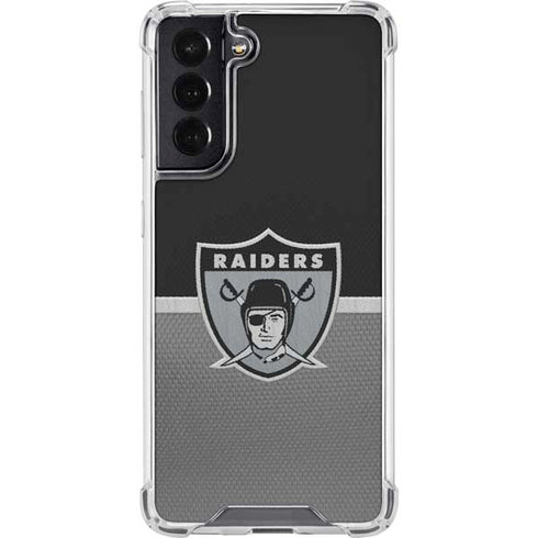 NFL Las Vegas Raiders Vintage Galaxy S22 Clear Case
