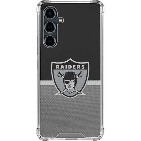 NFL Las Vegas Raiders Vintage Galaxy S23 FE Clear Case