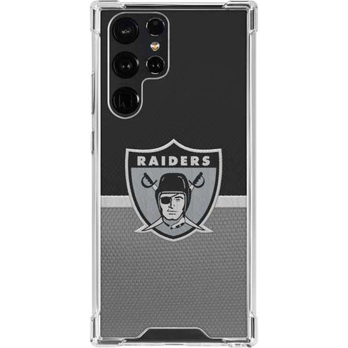 NFL Las Vegas Raiders Vintage Galaxy S24 Ultra Clear Case