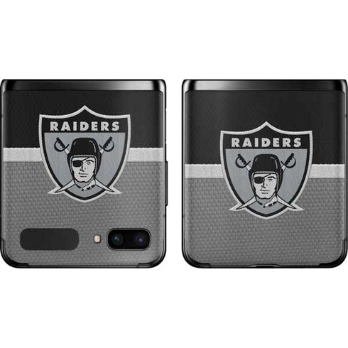 NFL Las Vegas Raiders Vintage Galaxy Z Flip Skin