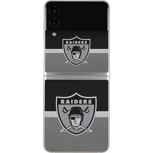 NFL Las Vegas Raiders Vintage Galaxy Z Flip3 5G Skin
