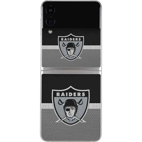 NFL Las Vegas Raiders Vintage Galaxy Z Flip4 5G Skin