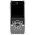 NFL Las Vegas Raiders Vintage Galaxy Z Flip5 5G Clear Case