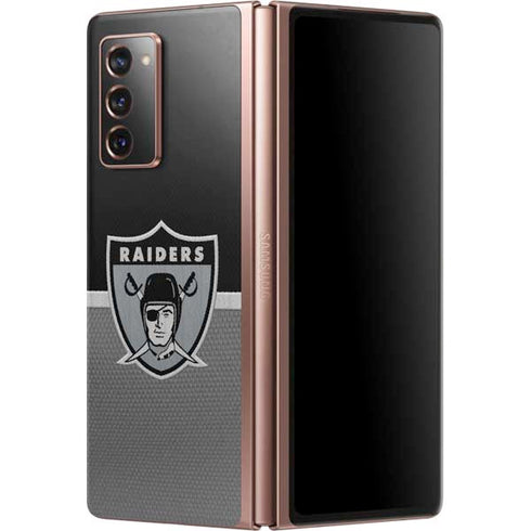 NFL Las Vegas Raiders Vintage Galaxy Z Fold2 5G Skin