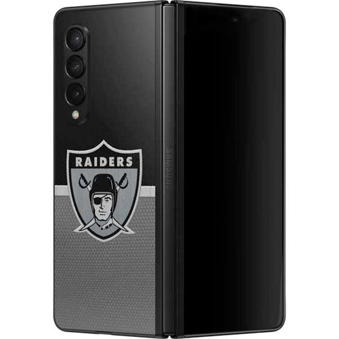 NFL Las Vegas Raiders Vintage Galaxy Z Fold3 5G Skin