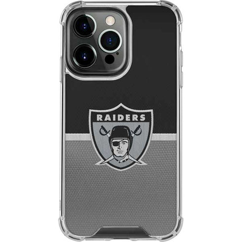 NFL Las Vegas Raiders Vintage iPhone 13 Pro Clear Case