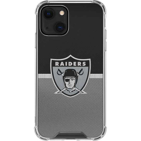 NFL Las Vegas Raiders Vintage iPhone 15 Plus Clear Case