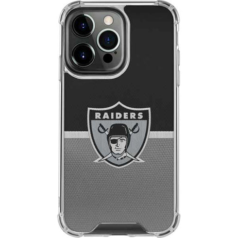 NFL Las Vegas Raiders Vintage iPhone 15 Pro Clear Case