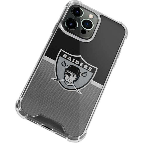NFL Las Vegas Raiders Vintage iPhone 15 Pro Clear Case