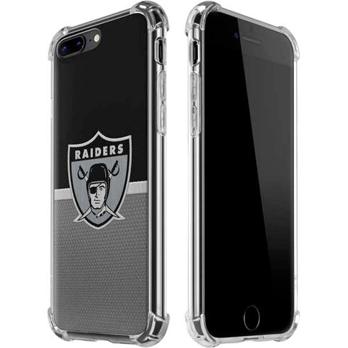 NFL Las Vegas Raiders Vintage iPhone 7/8 Plus Clear Case