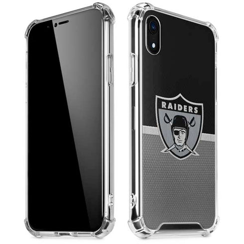 NFL Las Vegas Raiders Vintage iPhone XR Clear Case