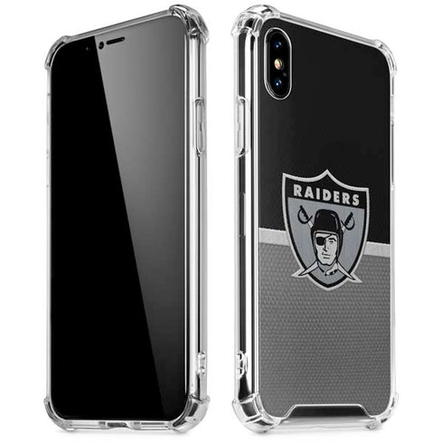 NFL Las Vegas Raiders Vintage iPhone XS Max Clear Case