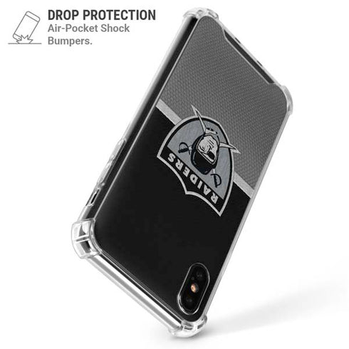 NFL Las Vegas Raiders Vintage iPhone XS Max Clear Case