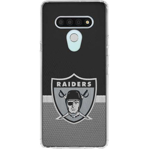 NFL Las Vegas Raiders Vintage LG Stylo 6 Clear Case