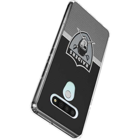 NFL Las Vegas Raiders Vintage LG Stylo 6 Clear Case