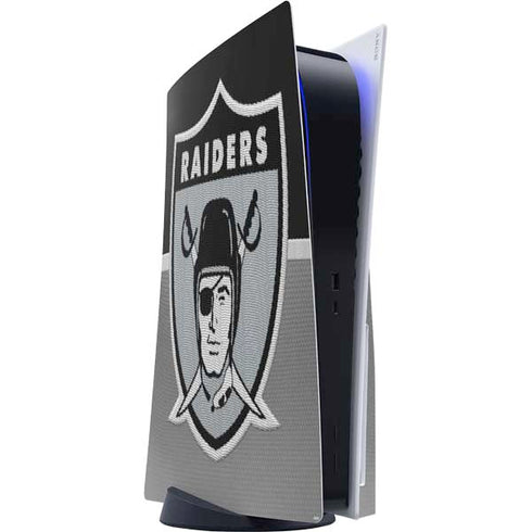 NFL Las Vegas Raiders Vintage PS5 Console Skin