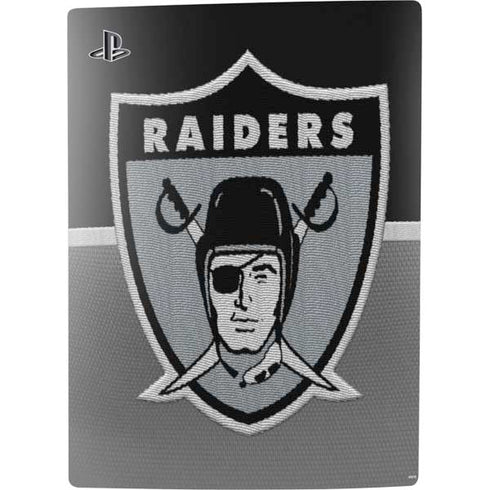 NFL Las Vegas Raiders Vintage PS5 Console Skin