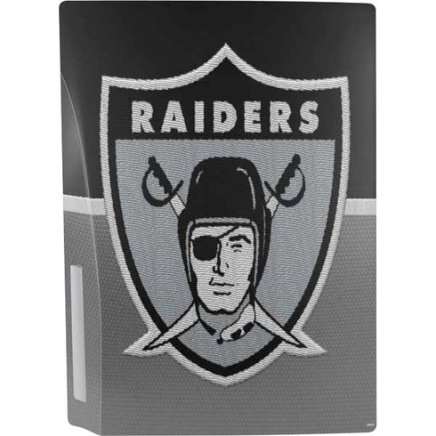 NFL Las Vegas Raiders Vintage PS5 Console Skin