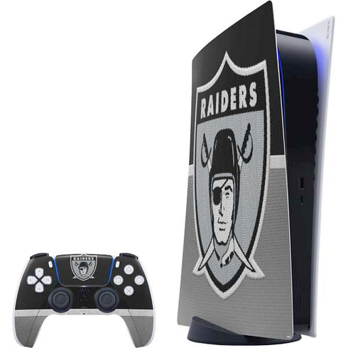 NFL Las Vegas Raiders Vintage PS5 Digital Edition Bundle Skin