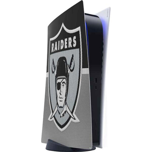 NFL Las Vegas Raiders Vintage PS5 Digital Edition Console Skin