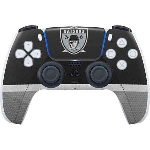 NFL Las Vegas Raiders Vintage PS5 Controller Skin