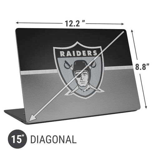 NFL Las Vegas Raiders Vintage Universal Laptop 15in (12.2 x 8.8in) Skin